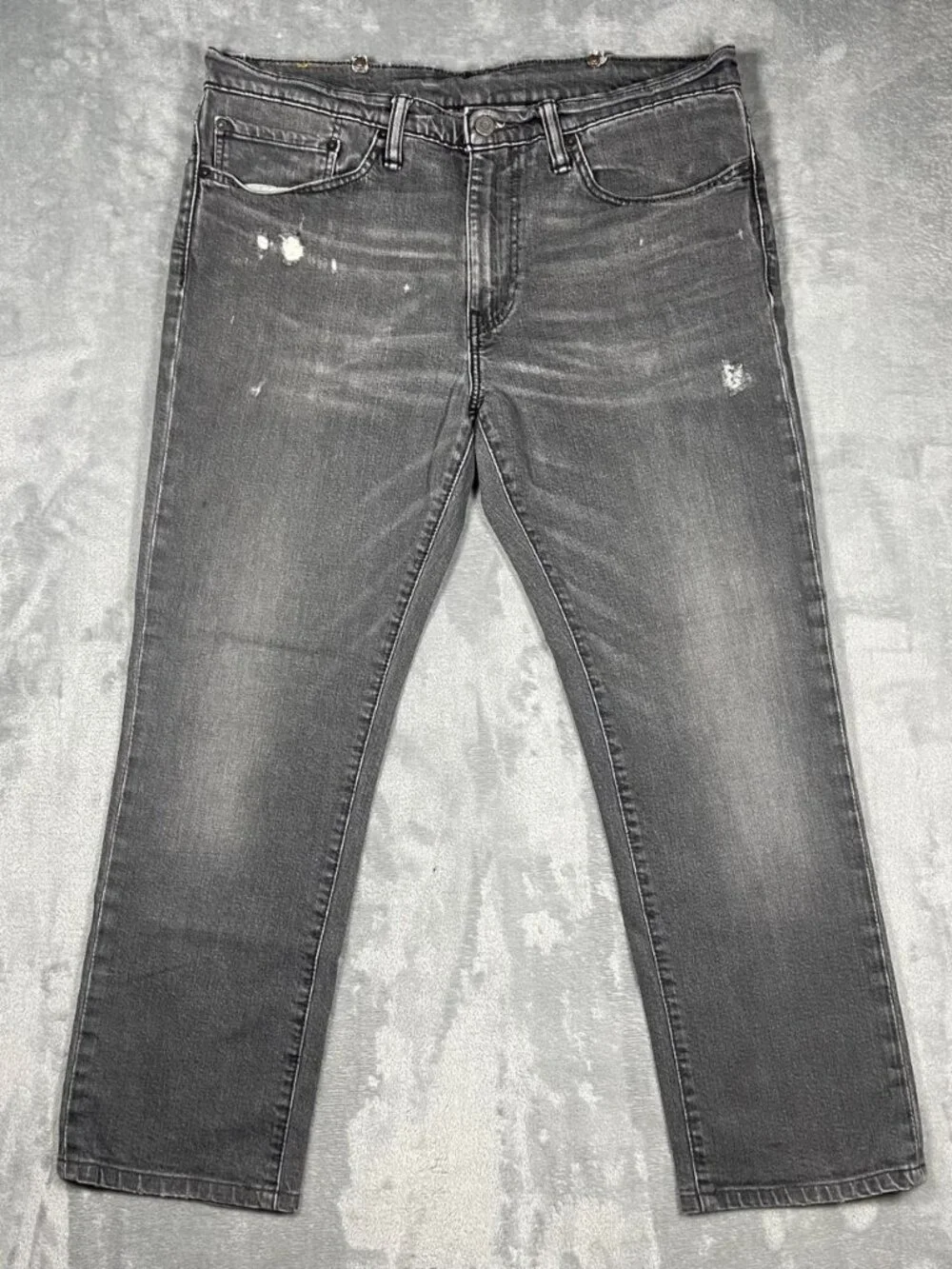 Vintage Levi’s 511 Slim Fit Gray Jeans Faded Distressed Y2K Men’s 34x30